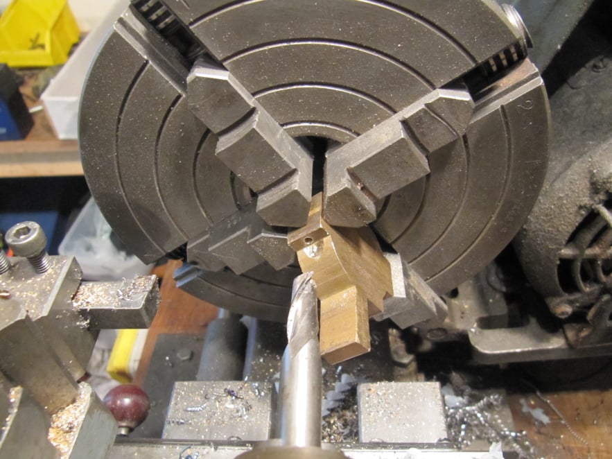 Counterboring the hole